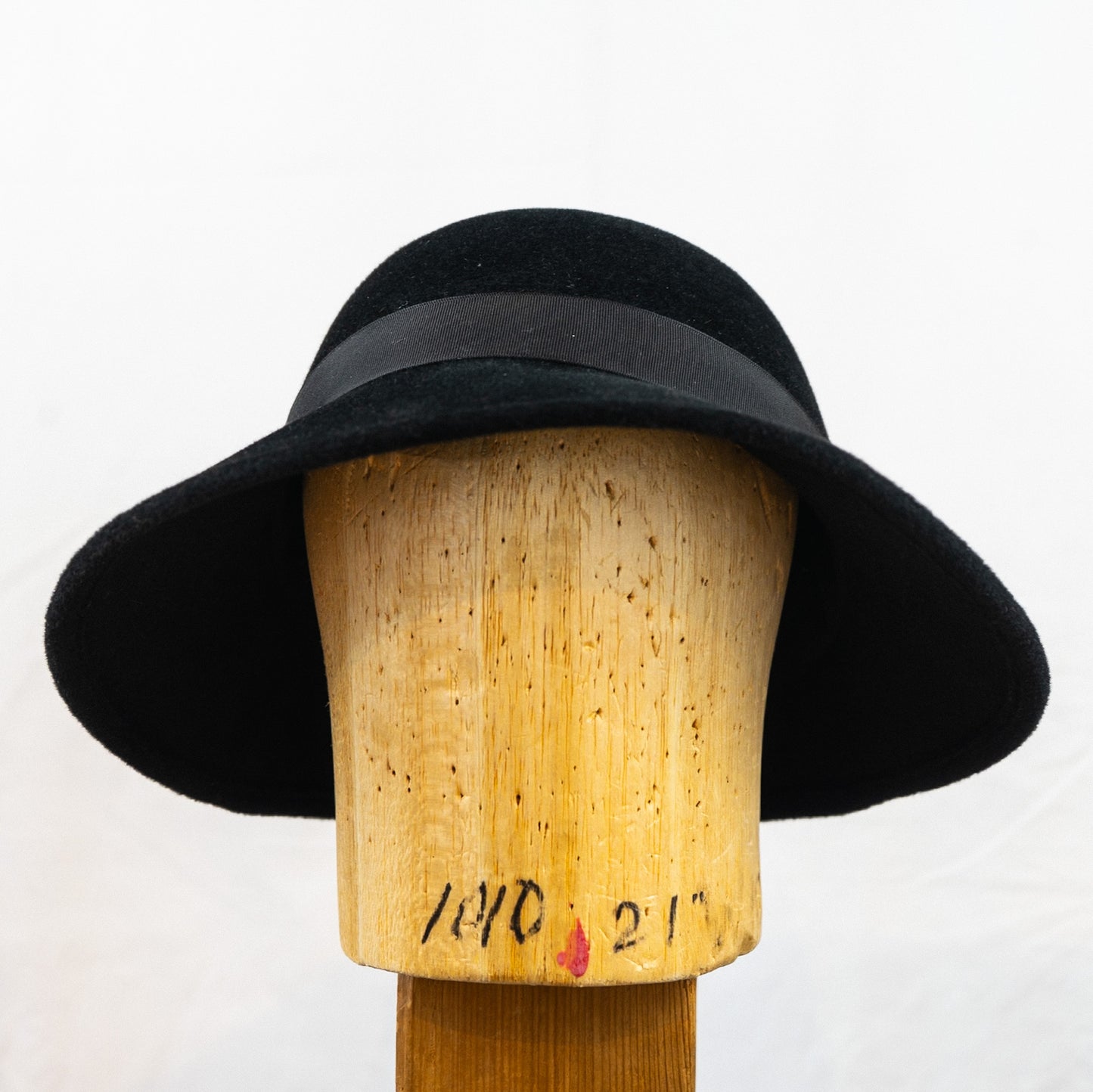 Classic Black Cloche