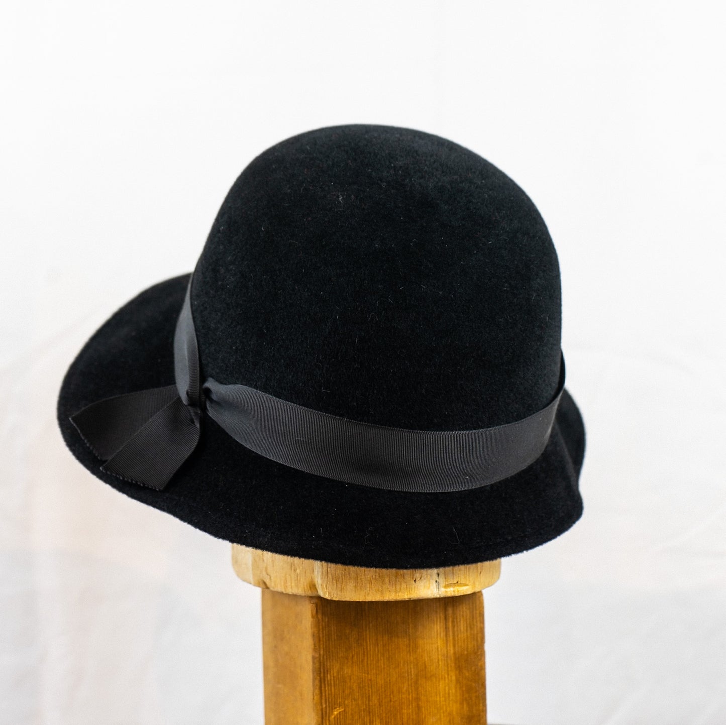 Classic Black Cloche
