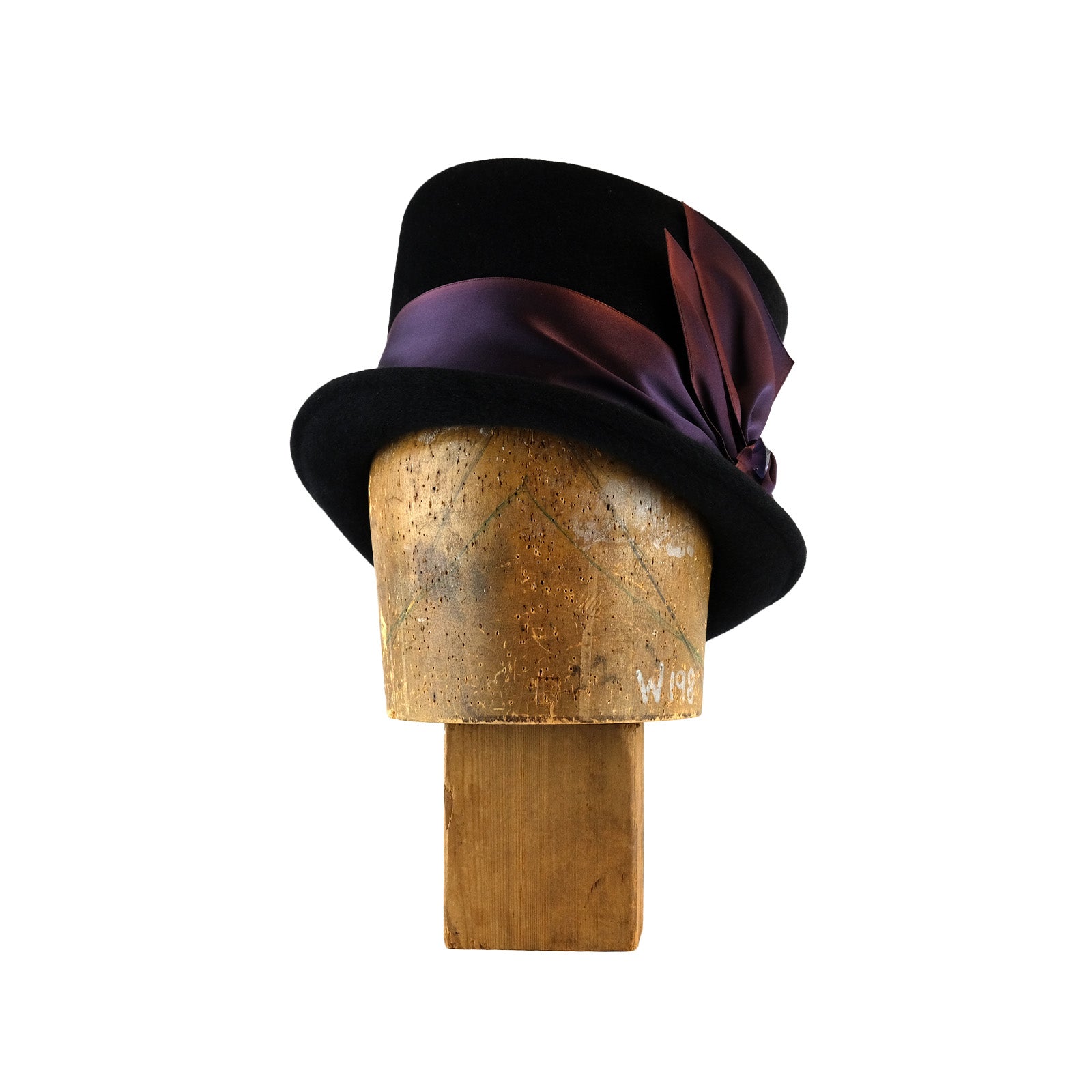 Askew Tophat – Pinkham Millinery - Main Image