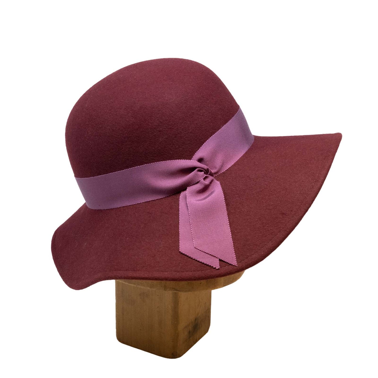 Large Drooped Brim Cloche