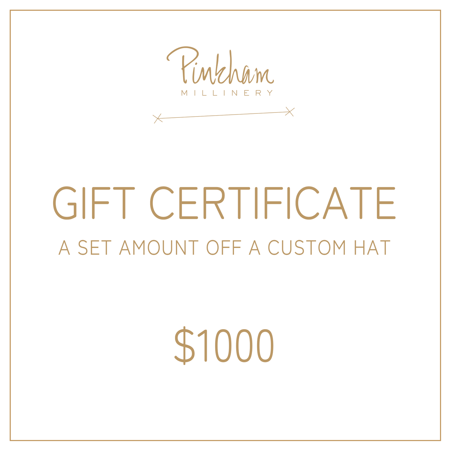 Gift Certificate