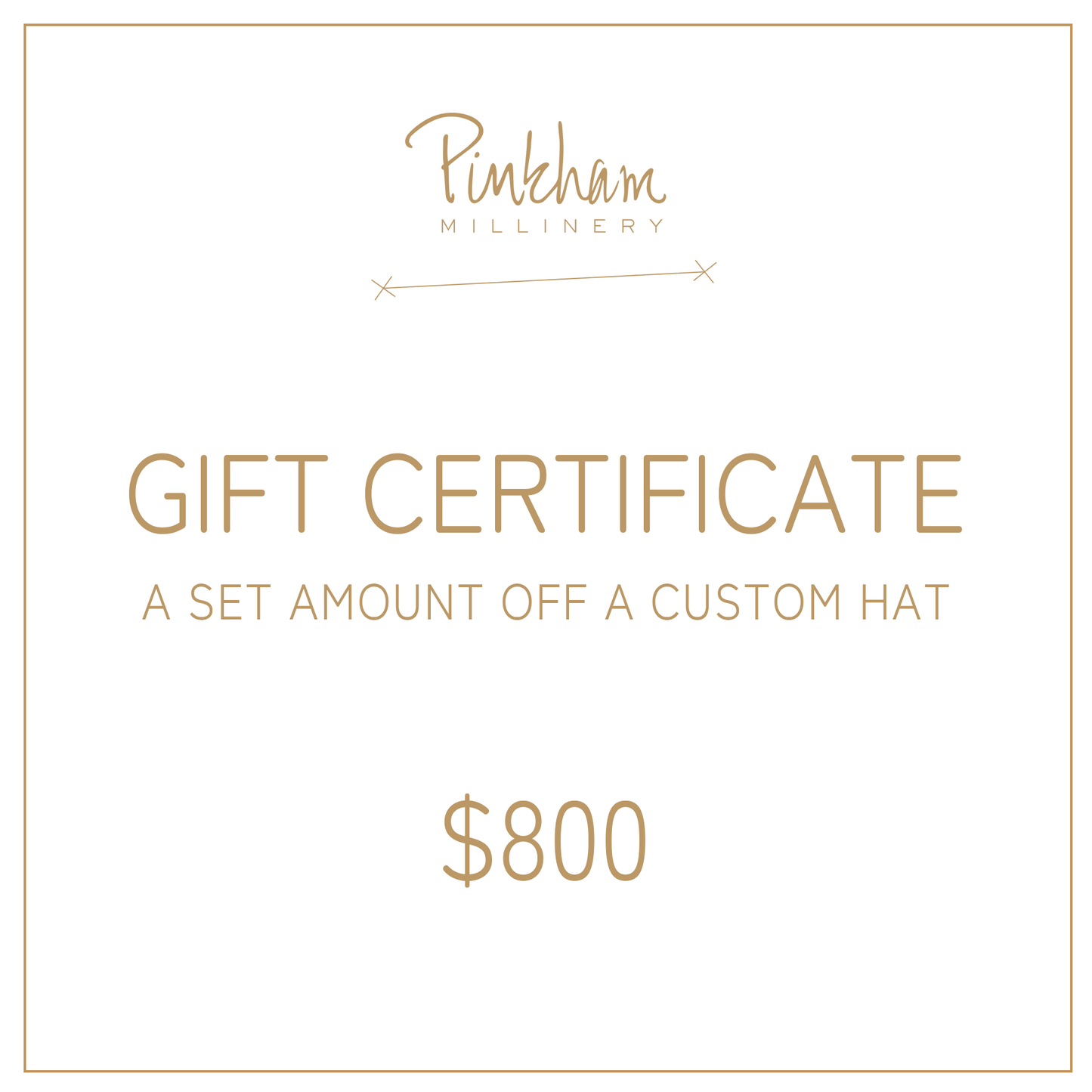 Gift Certificate