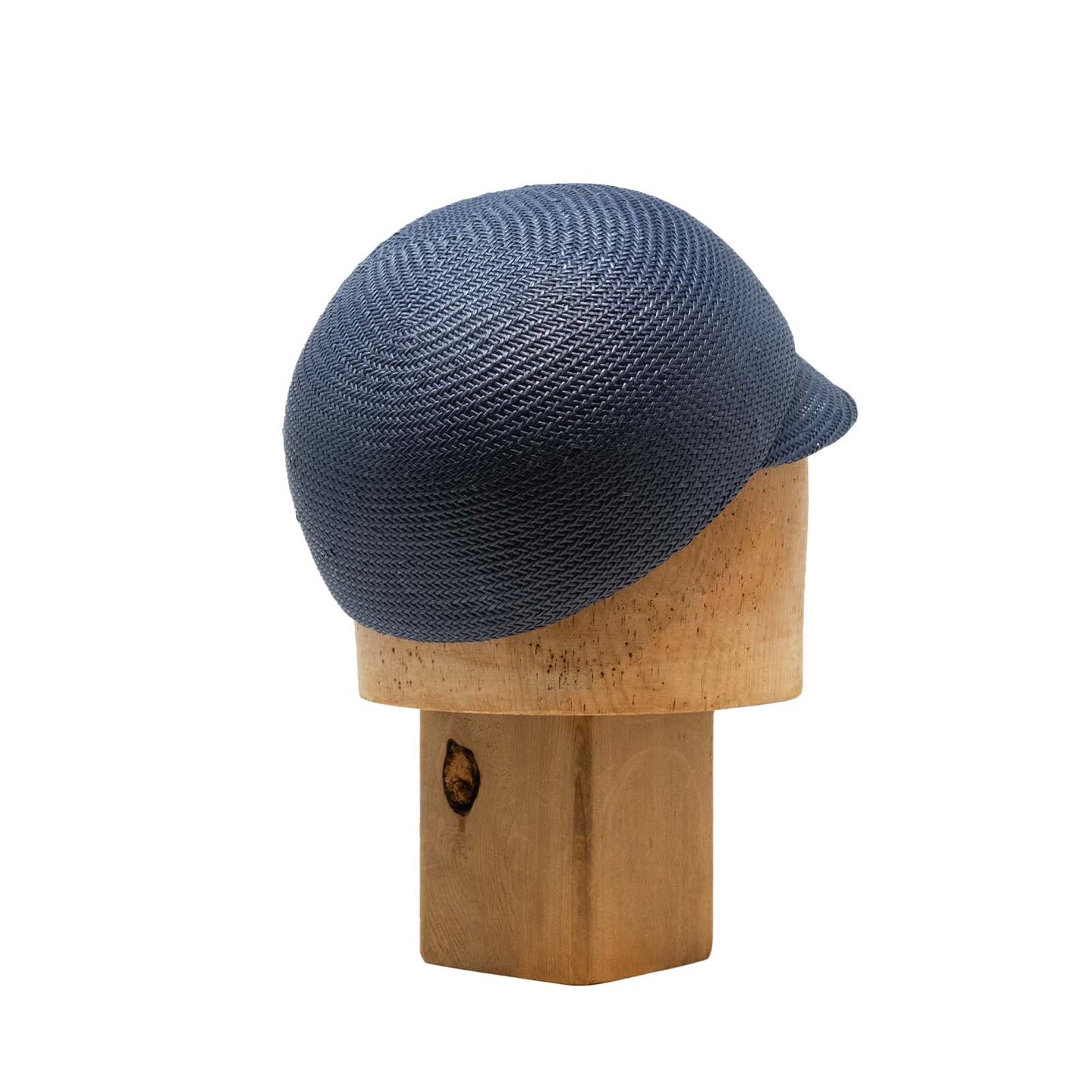 Ballcap in Blue Toyo Straw