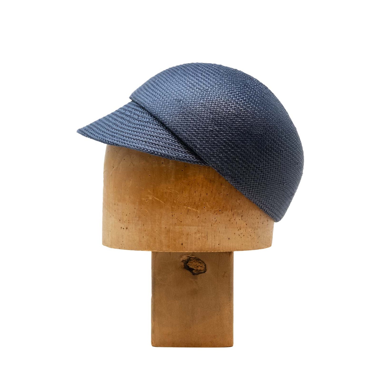 Ballcap in Blue Toyo Straw