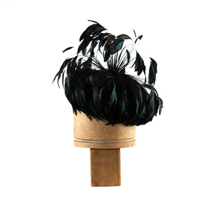 Black Coque Feather Explosion