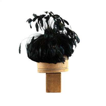 Black Coque Feather Explosion