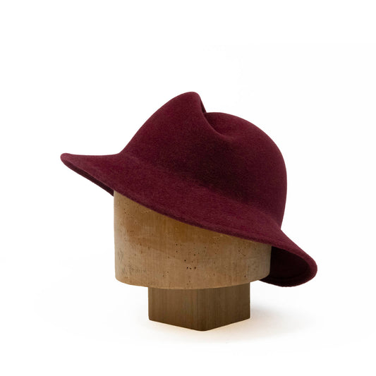 Fedora DC in velour felt