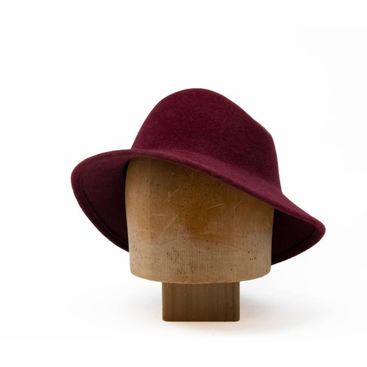 Fedora DC in velour felt