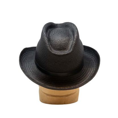 Maverick in Black Toyo Straw