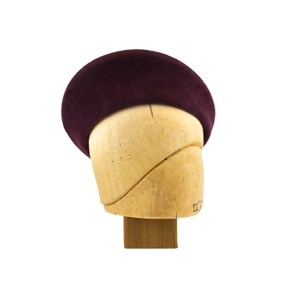 Severe Beret in Velour Felt