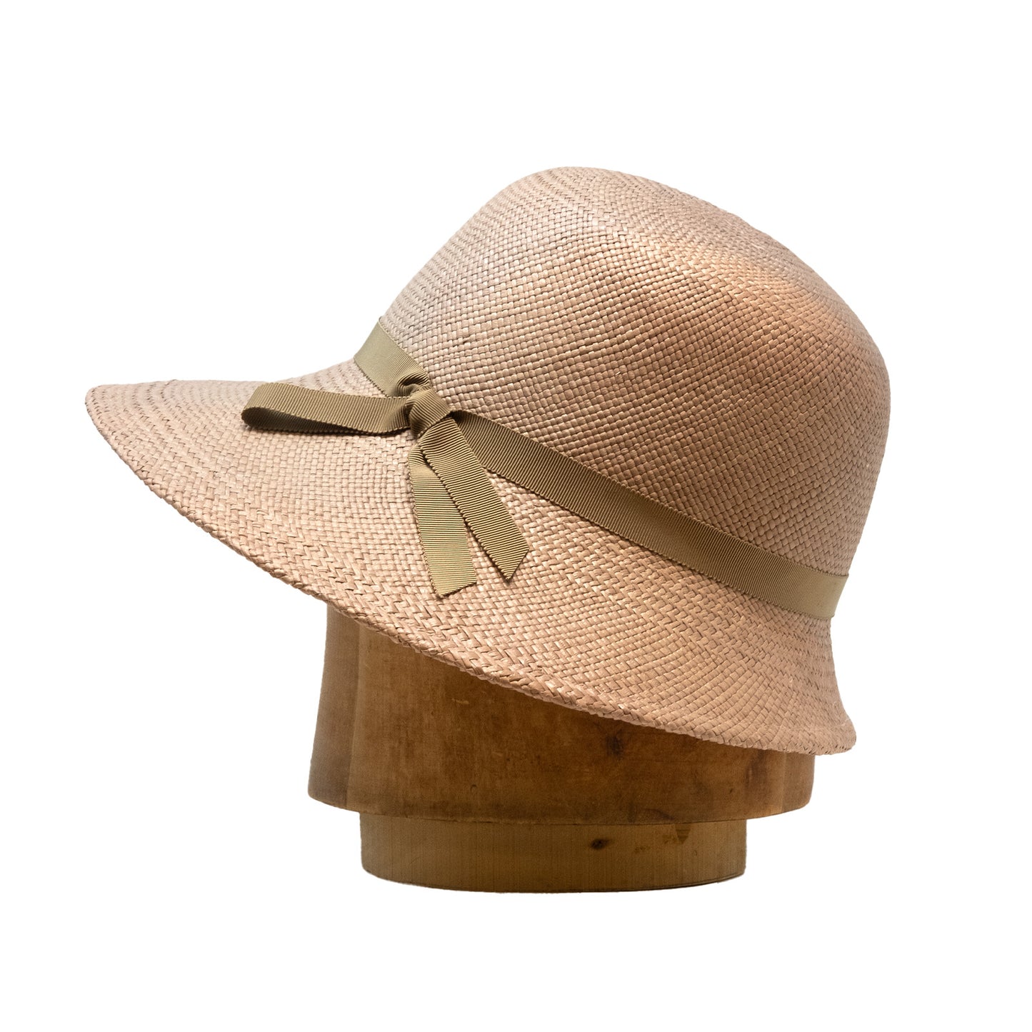 Sun Bonnet in Tan Panama Straw