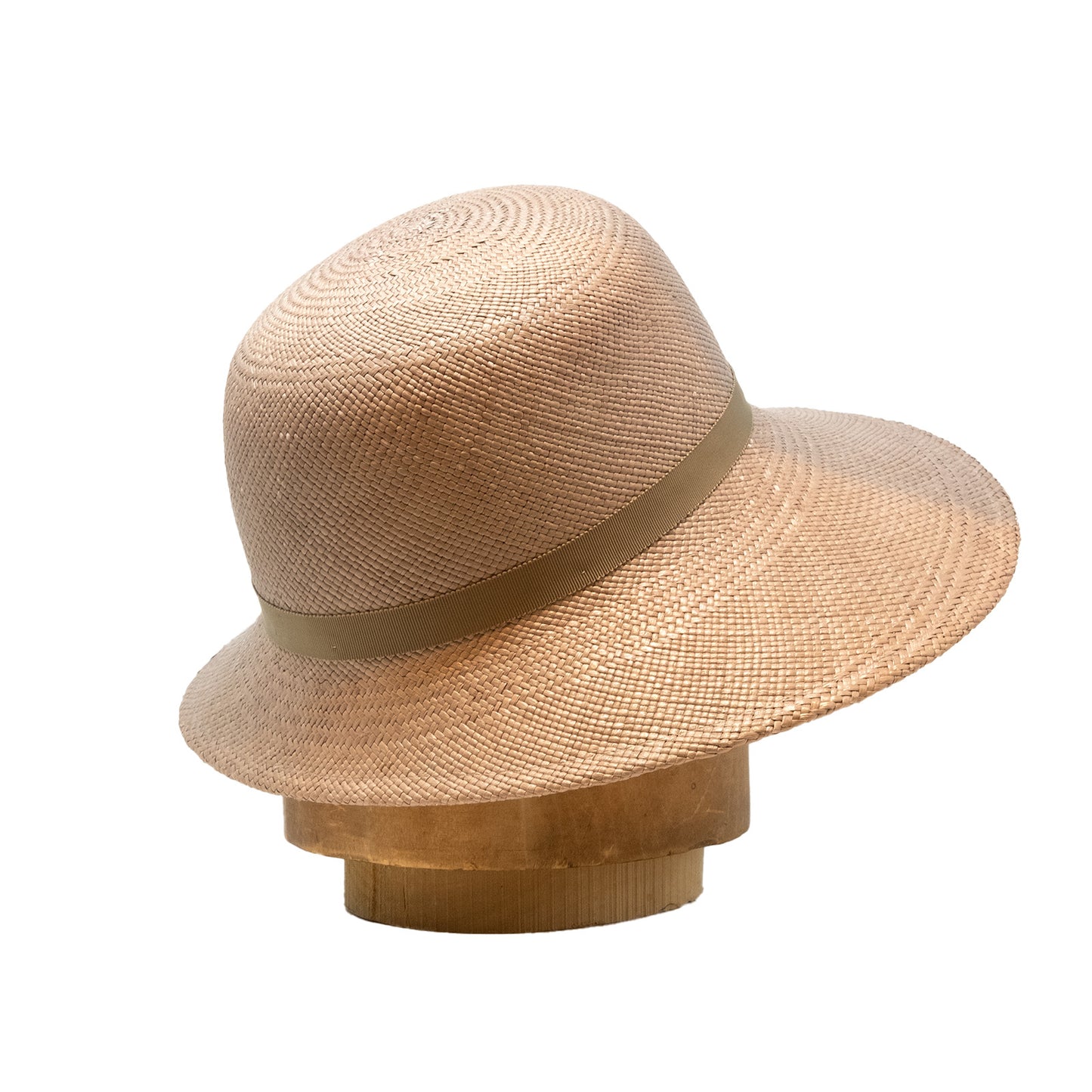Sun Bonnet in Tan Panama Straw