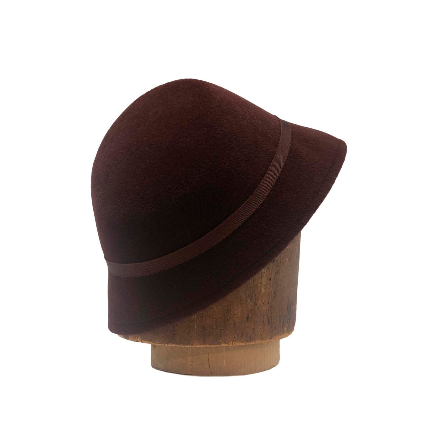 Tapered bucket in velour felt